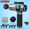 Raymax 99 Speed Massage Gun Body Massager Muscle Relaxer Electric LED Display 8 Kinds of Professional Massage Head Fascia Gun