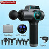Raymax 99 Speed Massage Gun Body Massager Muscle Relaxer Electric LED Display 8 Kinds of Professional Massage Head Fascia Gun